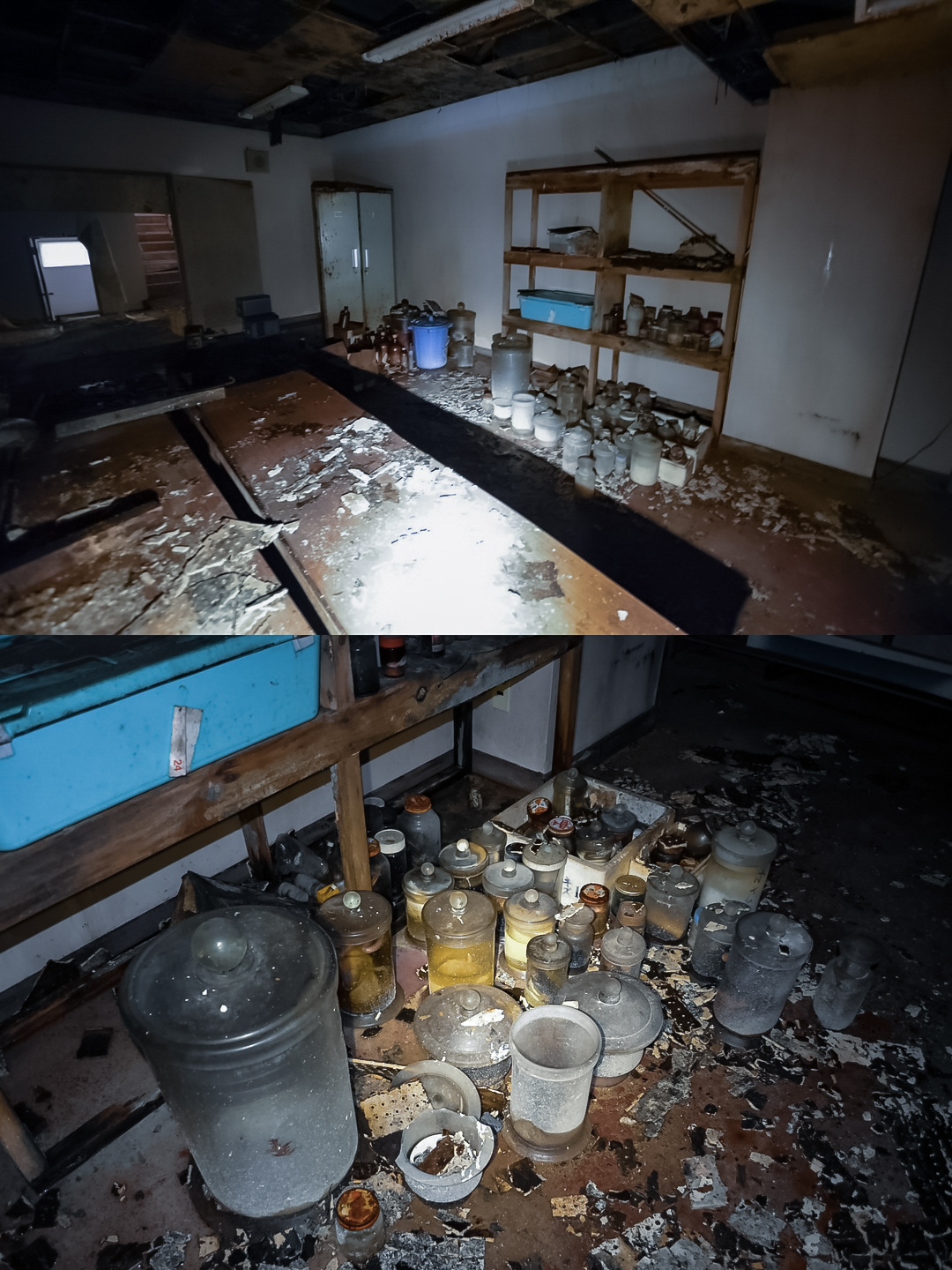 ホルマリンが残る廃研究所。 3