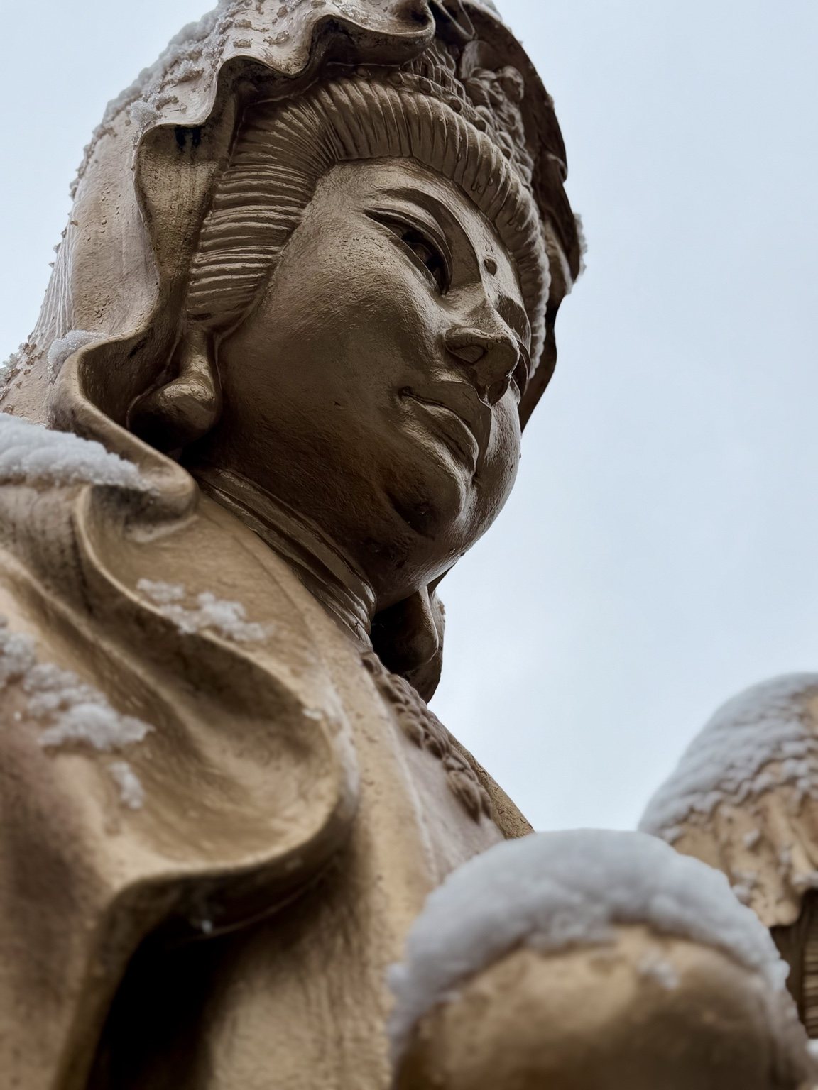雪の千体観音